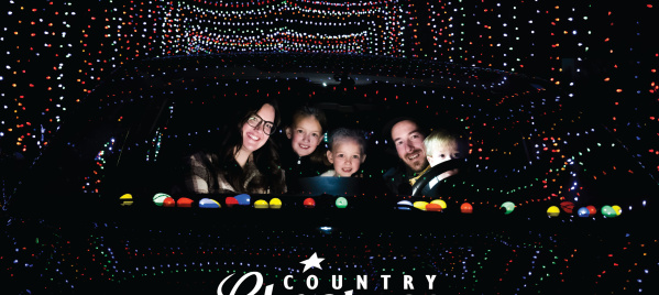Country Christmas Drive Through Nights