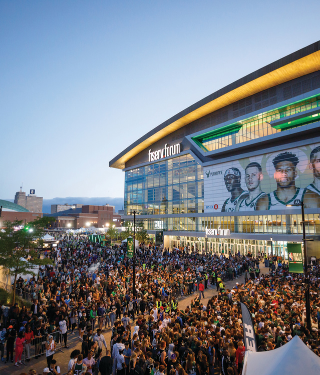 Bucks Playoff Fiserv Forum