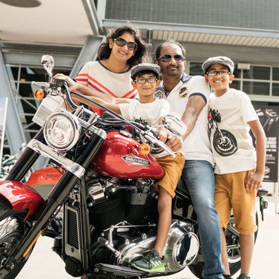 Harley Rally Family