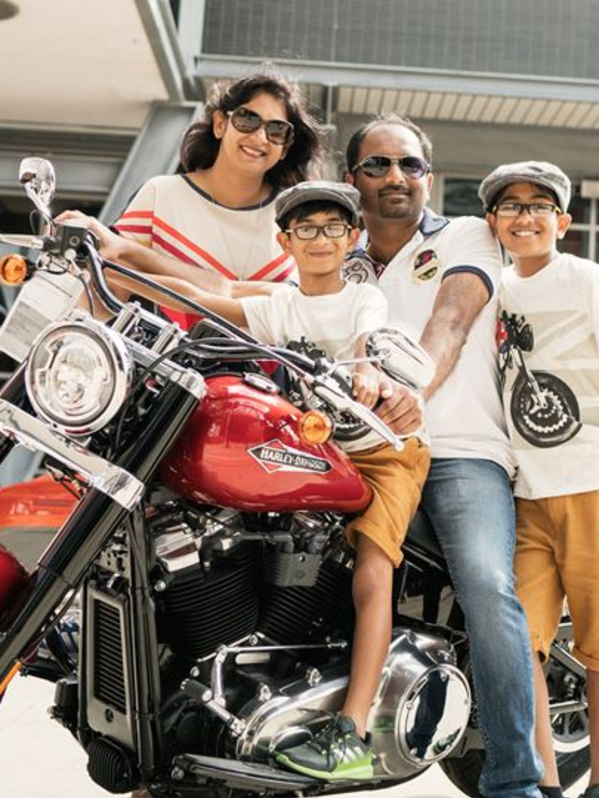 Harley Rally Family