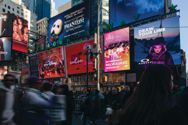 New York Times Square Billboard